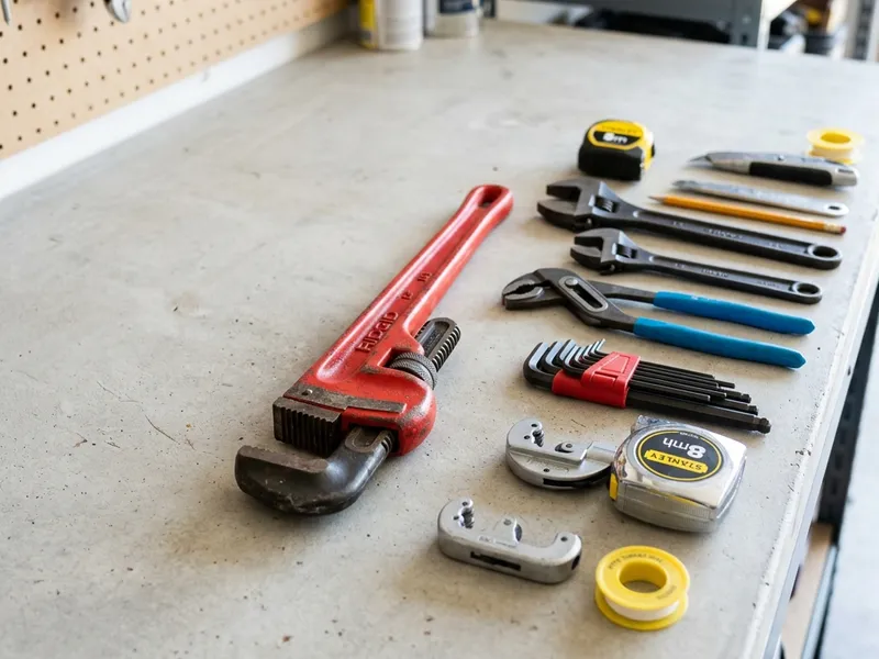 Professional plumbers in Sarcoxie, MO equipped with top-tier tools for residential and commercial plumbing services.